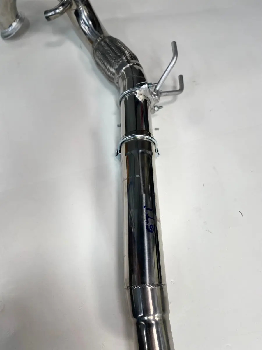 Downpipe Audi A3 2.0 Aço Inox 304 Melhor Inox Para Cavalaria - Imagem 8