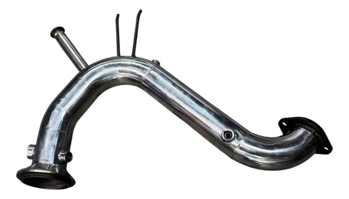 Downpipe Inox 304 Rampage Laramie 170 Cv Sistema Arla - Imagem 3