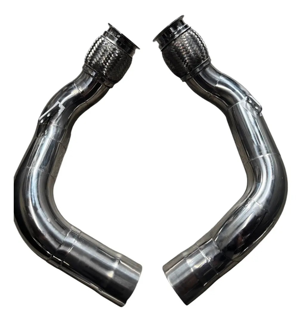 Downpipe Inox 304 Bmw M6 V8 4.4 Biturbo 2018 Diante - Imagem 3