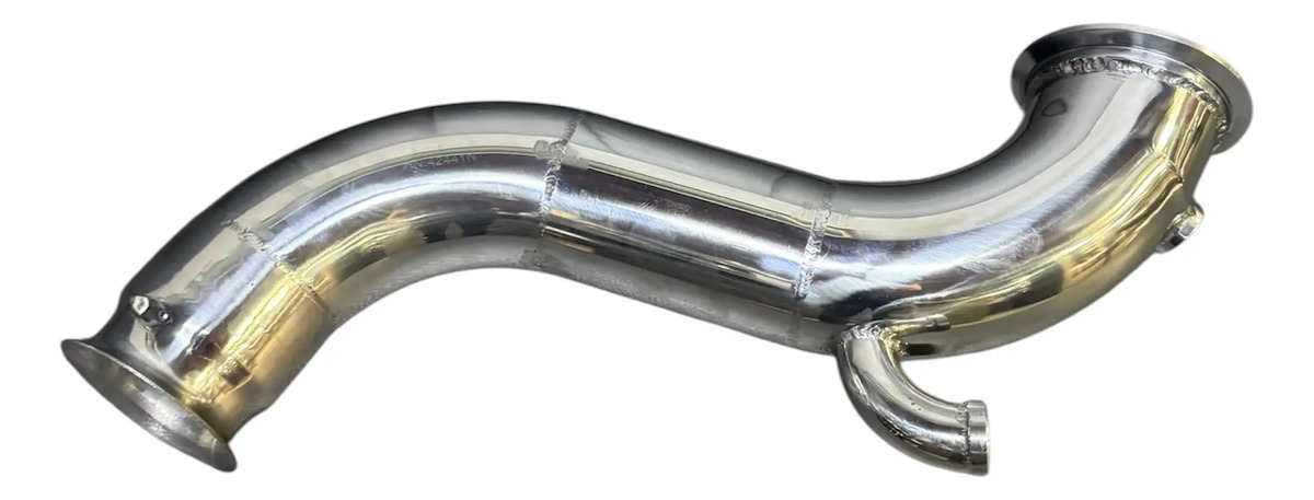 Downpipe Mercedes W205 C180/200/c250/c300 2014/2016 Inox 304 - Imagem 3
