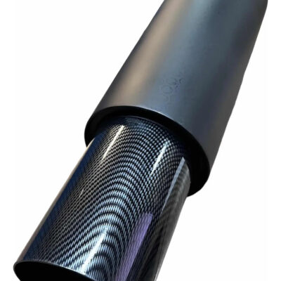 Abafador Esportivo Inox/carbono De 4 Pol - Black Mamba