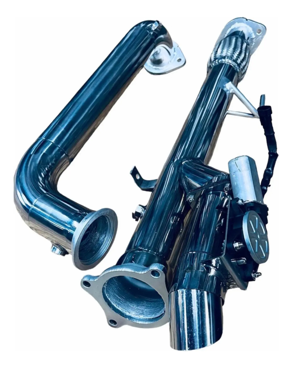 Downpipe + Difusor Escapamento Inox 304 Amarok V6